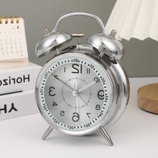 Hakay Fosforlu Işıklı Analog Çalar Saat