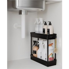 Hakay Çok Amaçlı 2 Katlı Banyo Düzenleyici - Kaydırmaz Taban