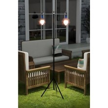 Hakay 2 Lambalı Şarjlı LED Işığı, Su Geçirmez ve Dış Mekan Kullanımı Için