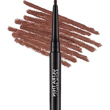 Hakay Ince Uçlu Kaş Kalemi, Asansörlü ve Fırça Başlıklı 003 Brown