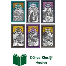 Jules Verne 6 Kitap Seti + Dünya Klasiği Hediye