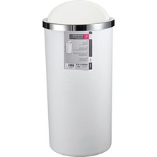 Hakay Sallanabilir Kapaklı Çöp Kovası - 35 Lt, Beyaz