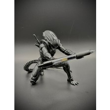Hakay Özel Tasarım Masa Dekoru, H.r. Giger Esintili Xenomorph Kalem Tutucu