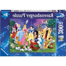 Hakay Disney Karakterleri Temalı 200 Parça Puzzle, Eğlenceli Zihin Geliştirme