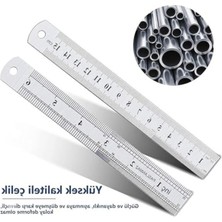 Hakay Çelik 15 cm Cetvel - Ölçme Işlemleri Için