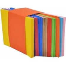 Hakay Canlı Renkli Mini Zarflar, 100 Adet, 7x9 cm Boyutunda
