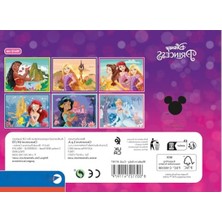 Hakay 12 Parça Prenses Temalı Küp Puzzle
