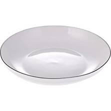 Hakay 20 cm Porselen Çukur Tabak
