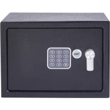 Hakay Elektronik Alarmlı Orta Boy Güvenlik Kasa - Siyah