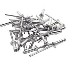 Hakay Aluminyum 100 Adet, 4x8 mm Ebatlarında, Çok Amaçlı Kullanım Için