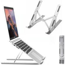 Hakay Taşınabilir Metal Laptop Stant, Tüm Dizüstü Bilgisayarlarla Uyumlu
