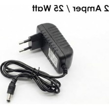 Hakay 12V Fişli Adaptör, 2 Amper, 25 Watt, Güç Kaynağı