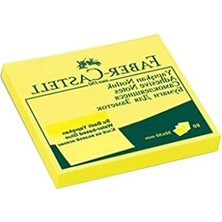 Hakay Fosforlu Sarı Renkli Yapışkan Notluk, 50 x 50 mm Boyutunda