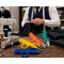 Hakay Ergonomik Iplik Temizleme Makası, Terzi ve Tekstil Kullanımı Için