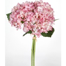 Omelas Yapay Ortanca 3'lü Demet Pembe 35 Cm.