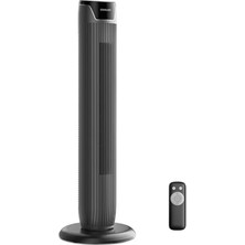 Hakay Kule Fan, Uzaktan Kumanda, 38DB Fısıltı Sessizliği, 5 Hız Kademesi ve 4 Mod, LED Ekran, 15H Zamanlayıcı, 90° Salınım