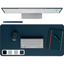 Hakay Koyu Mavi Desk Mat 40X80 Cm, Şık ve Fonksiyonel Çalışma Yüzeyi