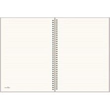 Hakay 17X24 cm Lila Çizgili Defter, Puantiyeli Tasarım ile