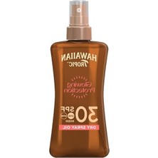 Hakay Koruyucu ve Bronzlaştırıcı Yağ, SPF30 Içeren 200 Mililitre Sprey