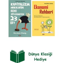 Say Ha-Joon Chang 2 Kitap Seti + Dünya Klasiği Hediye