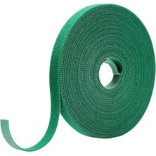 Hakay Bahçe Bitki Bağlama Bandı, Yeşil, Cırt Cırt, 1 cm x 10 Metre