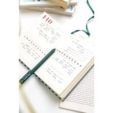 Hakay Kitap Okuma Günlüğü Reading Journal Yeşil