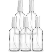 Hakay 5'li Boş Sprey Şişe Seti, 100 ml Boyutunda Seyahat Için Uygun