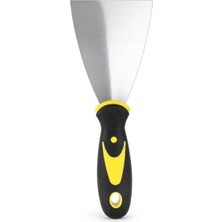 Hakay Paslanmaz Çelik Inşaat Spatulası, 75 mm Genişlikte Plastik Sap ile