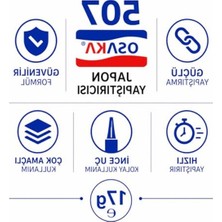Hakay Japon Yapıştırıcı, Çok Amaçlı Kullanım Için Hızlı Kuruyan Şeffaf Formül