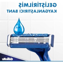 Hakay 12'li Gillette Blue3 Plus Comfort Tıraş Bıçağı, Rahat Kullanım