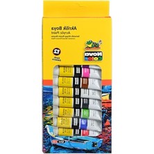 Hakay Akrilik Boya Tüp 12Lİ