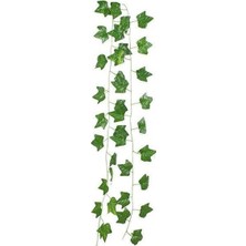 Hakay Yapay Sarmaşık Çiçek Dekoru, Üçgen Yapraklı, 230 cm Uzunluk