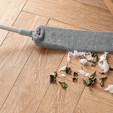 Hakay Mikrofiber Başlıklı Yüzey Temizleme Mopu, Girintili Dip Köşe Toz Alma Fırçası