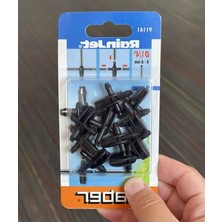 Hakay 3 Yollu Bağlantı Parçası - 4-6 mm Hortumlar Için