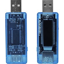 Hakay USB Akım Ölçer, Voltmetre ve Ampermetre Cihazı