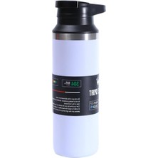 Hakay 500 ml Kapasiteli Beyaz Çelik Termos