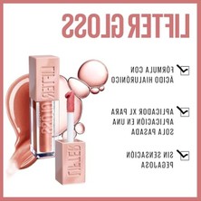 Hakay Nemlendirici Dudak Parlatıcısı, 22 Peach Ring Renk ile Işıltılı