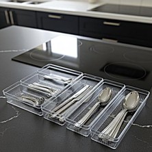 Hakay Mutfak Çekmecesi Için Modüler Organizer Set, 6'lı Set