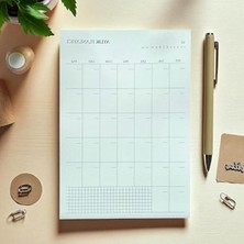 Hakay Tarihsiz Masaüstü Planlayıcı - 80 Yaprak, 10 Farklı Planlama