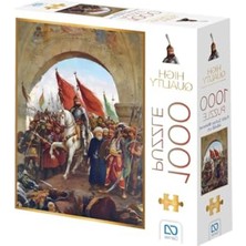 Hakay Fatih Sultan Mehmet Temalı 1000 Parça Puzzle, Hobi Için Ideal