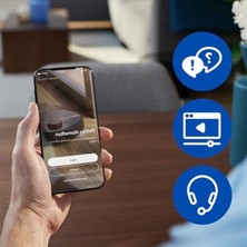 Hakay Philips 5000 Serisi Islak Kuru Robot Süpürge, Yüksek Emiş Gücü, Uzun Çalışma Süresi, 200 Dk'ya Kadar Şarj, Homerun, Otomatik Boşaltma Istasyonu, Beyaz (XU5100/20)