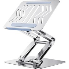 Hakay Ayarlanabilir Yükseklik ve Açılı Alüminyum Laptop Standı
