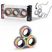 Hakay Manyetik Fidget Oyuncak Seti, Anksiyete Giderici Terapi Için