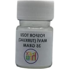 Hakay Epoksi Fosfor Tozu Mavi Karanlıkta Parlayan Fosfor 35 gr