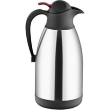 Hakay Çiftkatlı Çelik Termos, 2 Litre Kapasite ile Sıcak Içeceklerinizi Korur