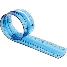 Hakay Kırılmaz Esnek Cetvel 30 cm Farklı Renk Seçenekleri