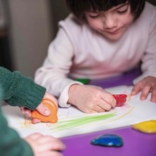 Hakay 6'lı Renkli Bebek Boya Kalemi Seti, 1 Yaş ve Üstü Için