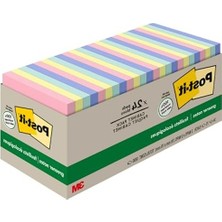 Hakay Geri Dönüşüm Notes, 3 x 3, Sunwashed Pier, 24 75-Sheet Ped/paket