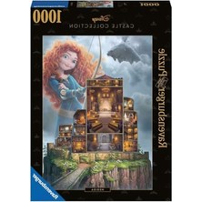 Hakay 1000 Parça Merida Şato Puzzle, Eğlenceli Yapboz