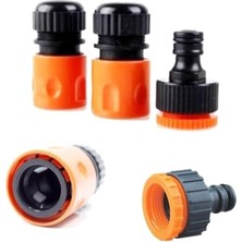 Hakay Musluk Bağlantı Adaptörü, 2 Adet, 1/2 Inç ve 3/4 Inç